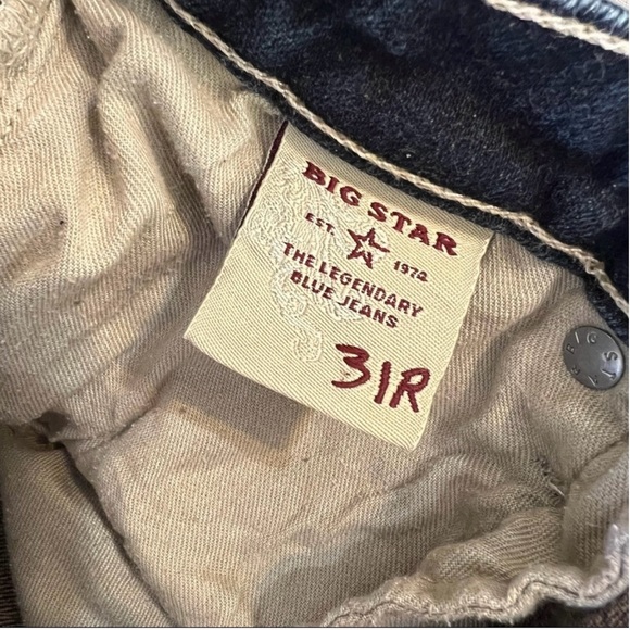 #180 Like New Big Star Waist 31 Inseam 29 See pictures for all Measurements - Picture 4 of 9